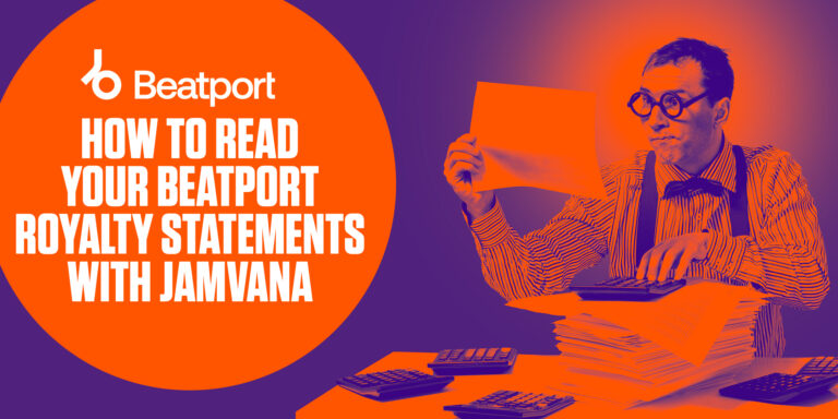 How to read Beatport royalties with Jamvana